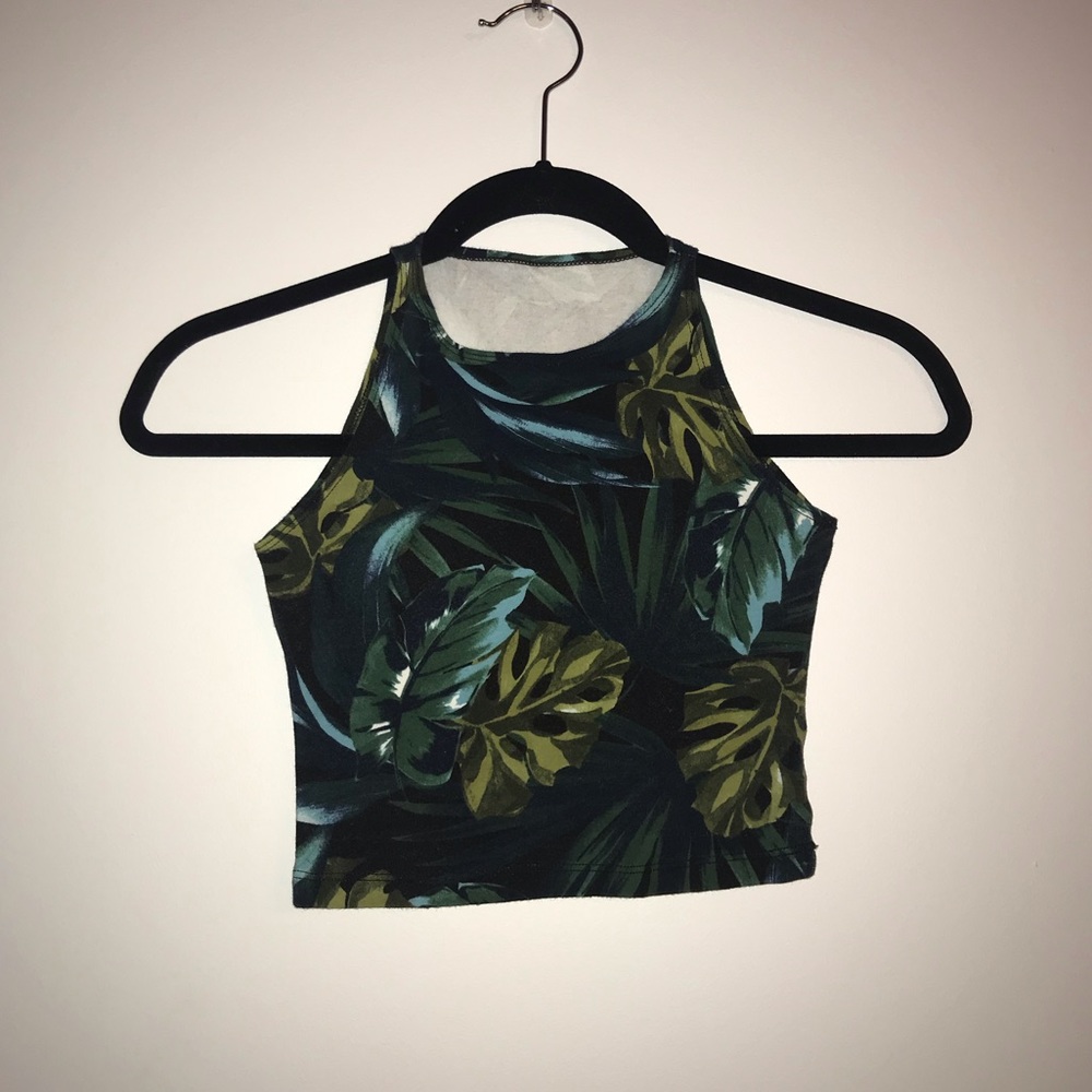 American Apparel Cotton Spandex Crop Top